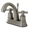 Kingston Brass KS8618ZX 4" Centerset Bathroom Faucet, Brushed Nickel KS8618ZX - alternate 1